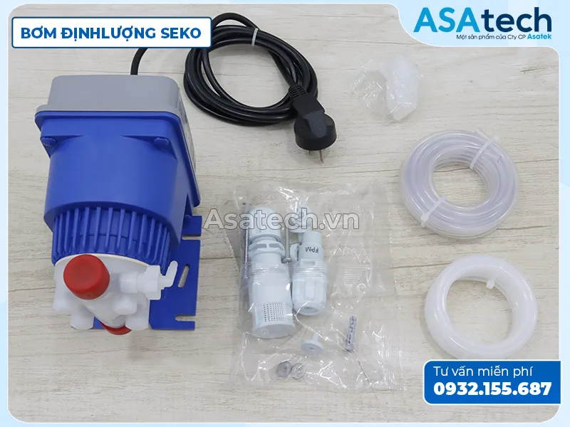 Bơm Định Lượng Hóa Chất Seko DMS201 Bơm Định Lượng Hóa Chất Seko DMS201