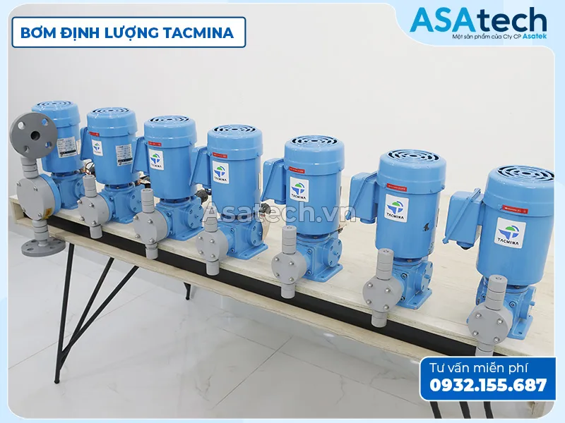 Bơm định lượng hóa chất TACMINA Bơm định lượng hóa chất TACMINA
