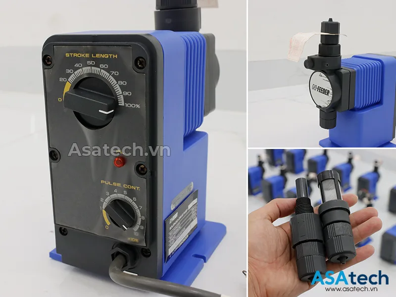 Bơm định lượng điện từ TACMINA ZA-11-PEC Bơm định lượng điện từ TACMINA ZA-11-PEC