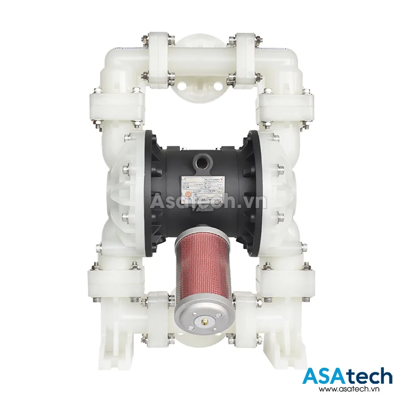Bơm màng khí nén GODO BFQ-25 (1''-PP-Teflon) 8 Bơm màng khí nén GODO BFQ-25