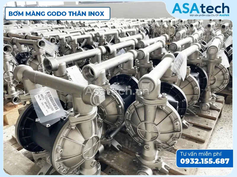 máy bơm màng khí nén godo nhập khẩu giá rẻ máy bơm màng khí nén godo nhập khẩu giá rẻ