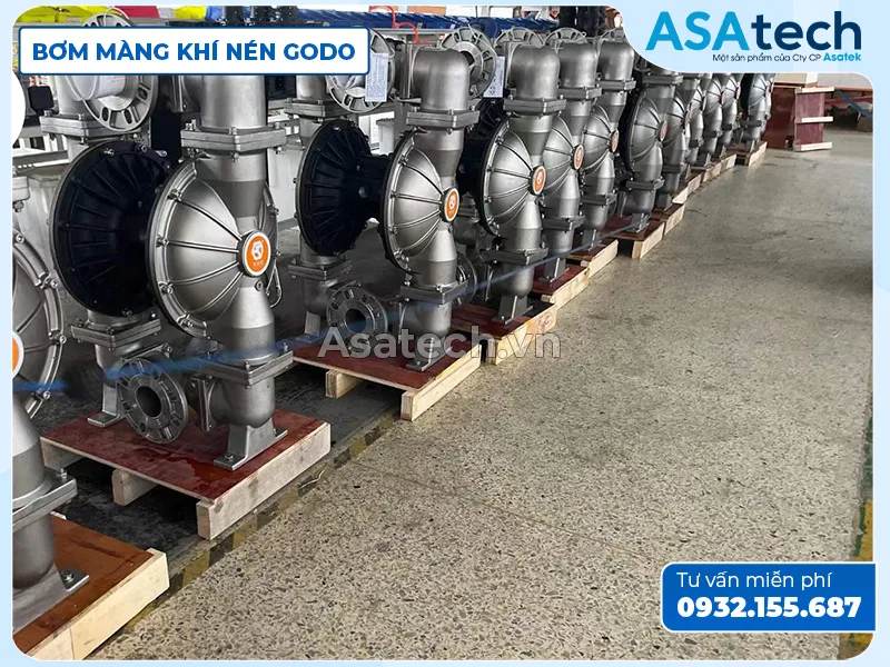 máy bơm màng khí nén godo nhập khẩu giá rẻ máy bơm màng khí nén godo nhập khẩu giá rẻ