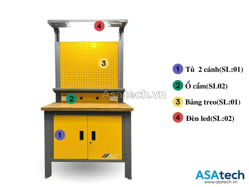 Asatech cung cấp Bàn gia công cơ khí QT-BN14 Bàn-gia-công-cơ-khí-QT-BN14-1