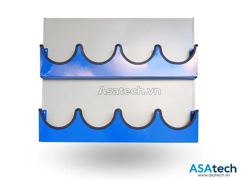 Giá treo nón bảo hộ lao động 8 cái GT-BBH01-A8