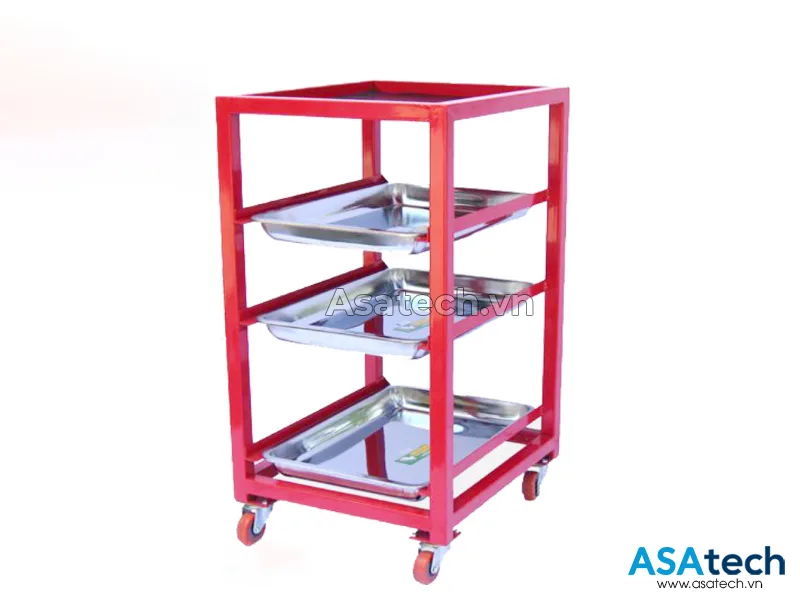 Xe đẩy đựng đồ nghề 4 ngăn QT-D03NX Xe đẩy đựng đồ nghề 4 ngăn QT-D03NX