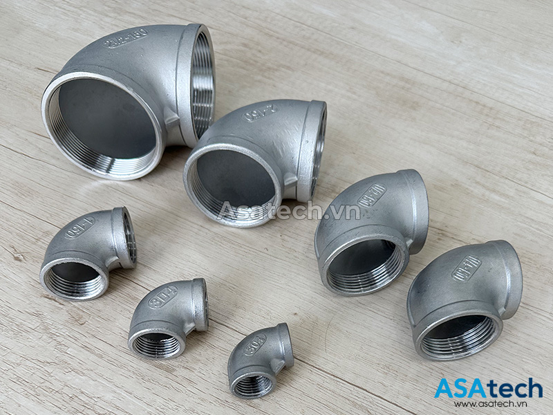 Co 90 độ ren trong inox - Cút ren trong