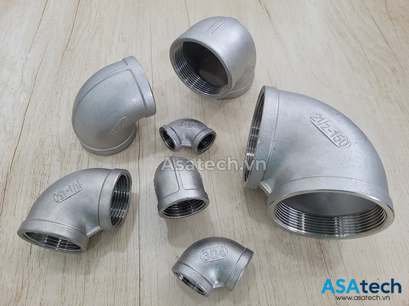 Co 90 độ ren trong inox - Cút ren trong