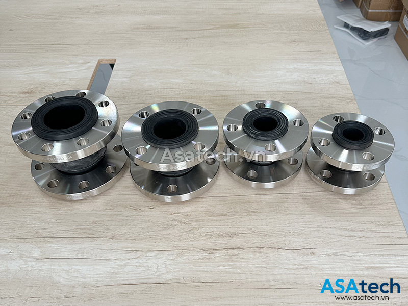 Khớp nối mềm cao su chống rung 2 đầu mặt bích JIS 4 Khớp nối mềm cao su chống rung 2 đầu mặt bích JIS