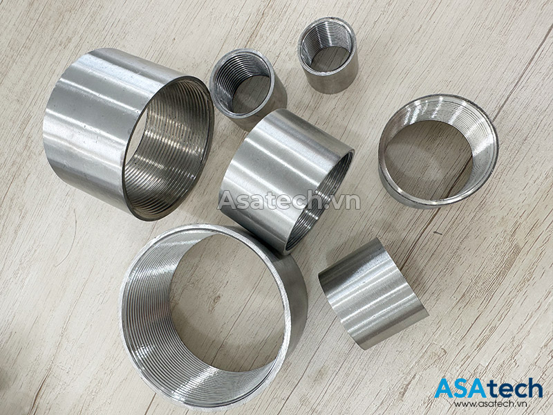 Măng Xông Inox Nối Ren Trong Dạng Ống Hàn 2 Măng Xông Inox Nối Ren Trong Dạng Ống Hàn