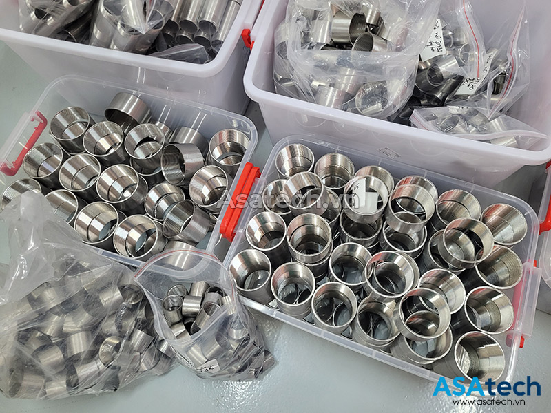 Măng Xông Inox Nối Ren Trong Dạng Ống Hàn 4 Măng Xông Inox Nối Ren Trong Dạng Ống Hàn