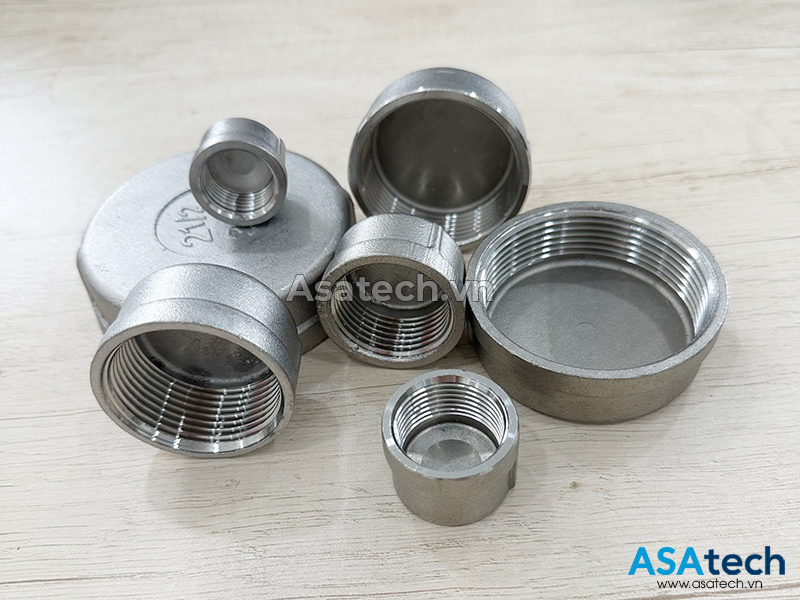 Nắp Bịt Ren Trong Inox 304 - Nút Bịt Ống Inox 4 Nắp Bịt Ren Trong Inox 304 - Nút Bịt Ống Inox