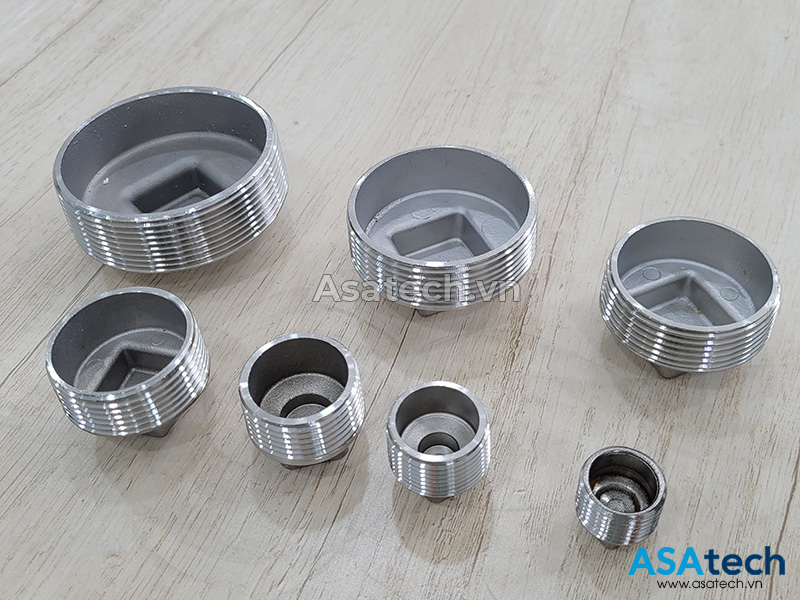 Nút Bịt Ren Ngoài Inox 304 - Đầu Bịt Ống Inox 3 Nút Bịt Ren Ngoài Inox 304 - Đầu Bịt Ống Inox