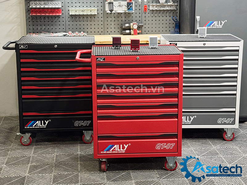 Xe đẩy đựng đồ nghề 7 ngăn kéo QT-07