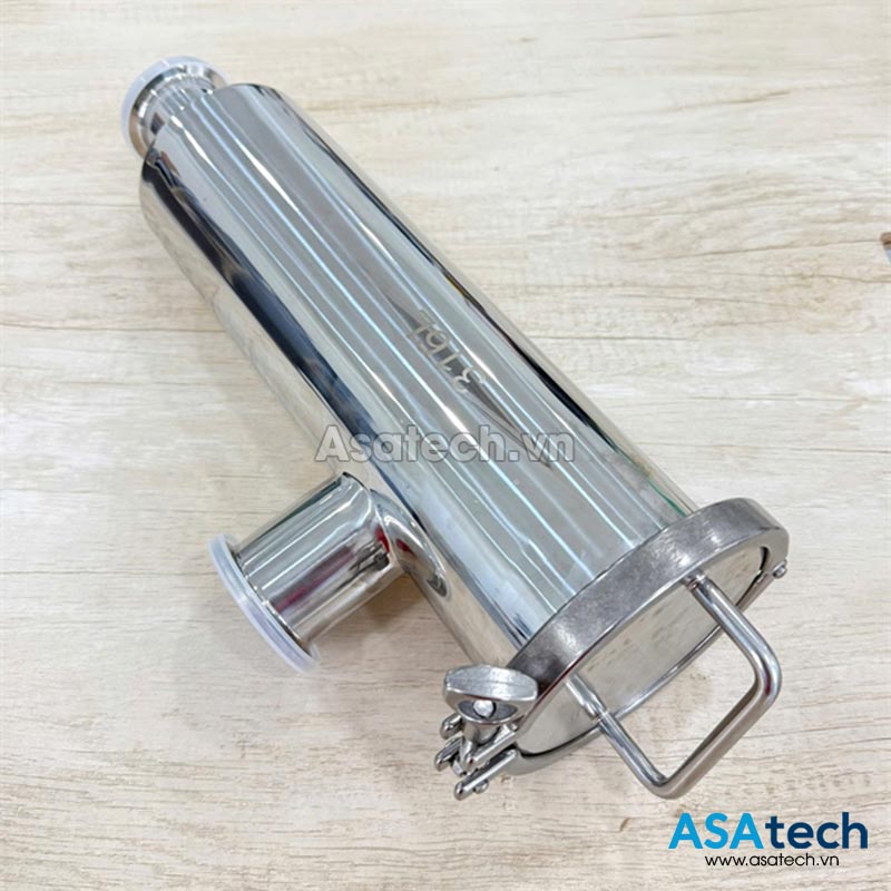 Cột lọc inox vi sinh nối Clamp 2 Lọc inox vi sinh nối clamp