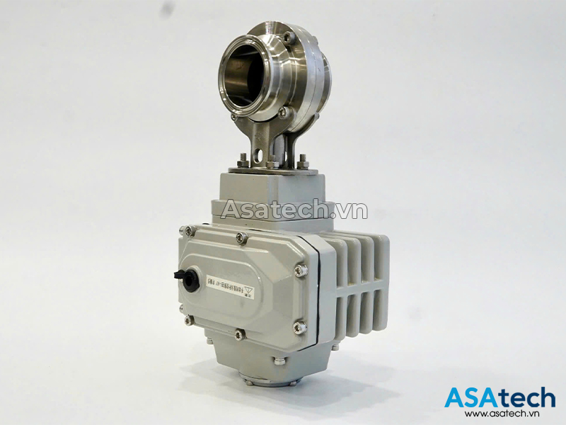 Van bướm vi sinh điều khiển điện 24VDC