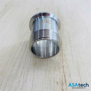 Đầu nối clamp inox đuôi ren ngoài 2 Đầu nối clamp inox đuôi ren ngoài