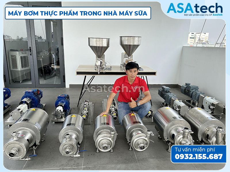 Tư vấn hệ thống bơm cho nhà máy sữa tươi tại Asatech Tư Vấn Hệ Thống Bơm Cho Nhà Máy Sữa Tươi