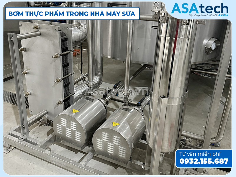 Tư vấn hệ thống bơm cho nhà máy sữa tươi tại Asatech Tư Vấn Hệ Thống Bơm Cho Nhà Máy Sữa Tươi