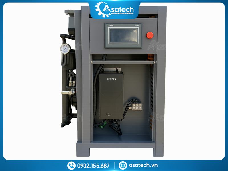 Cấu tạo máy nén khí trục vít SPBT50A