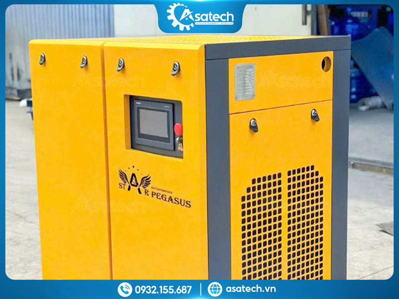 Máy nén khí trục vít Pegasus 30HP (22kw) SPBT30A biến tần