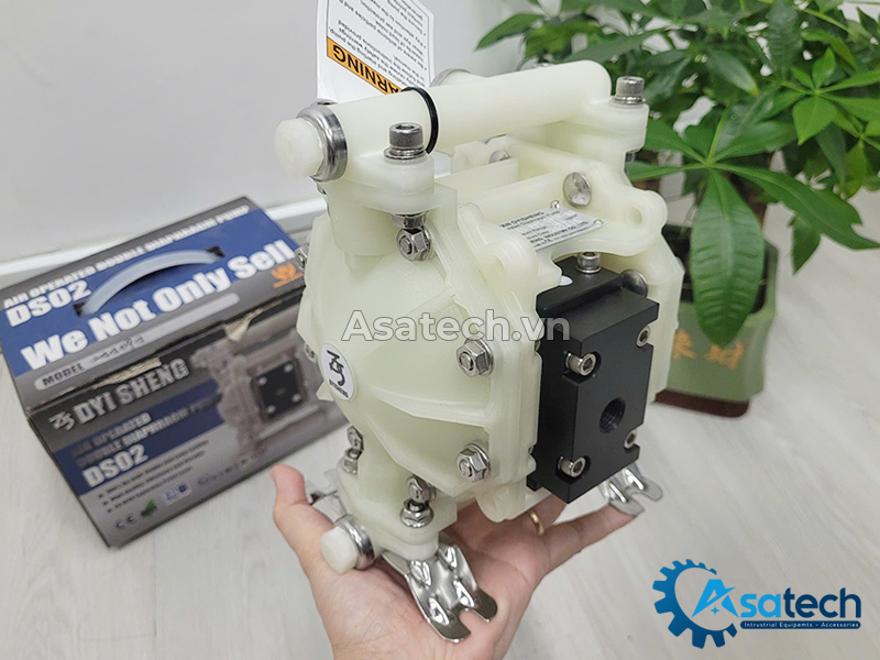 Bơm màng khí nén TDS DS02-PPT-TPTP-03 Bơm màng TDS DS02-PPT-TPTP-03