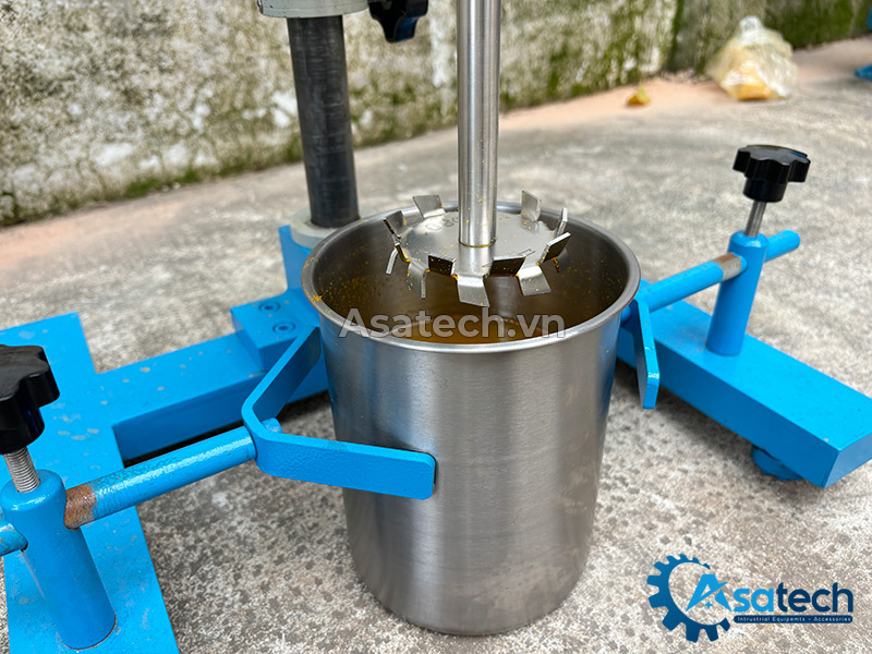 Máy khuấy thí nghiệm tốc độ cao HSM-E Máy khuấy thí nghiệm tốc độ cao HSM-E cho bình khuấy 1 - 15L