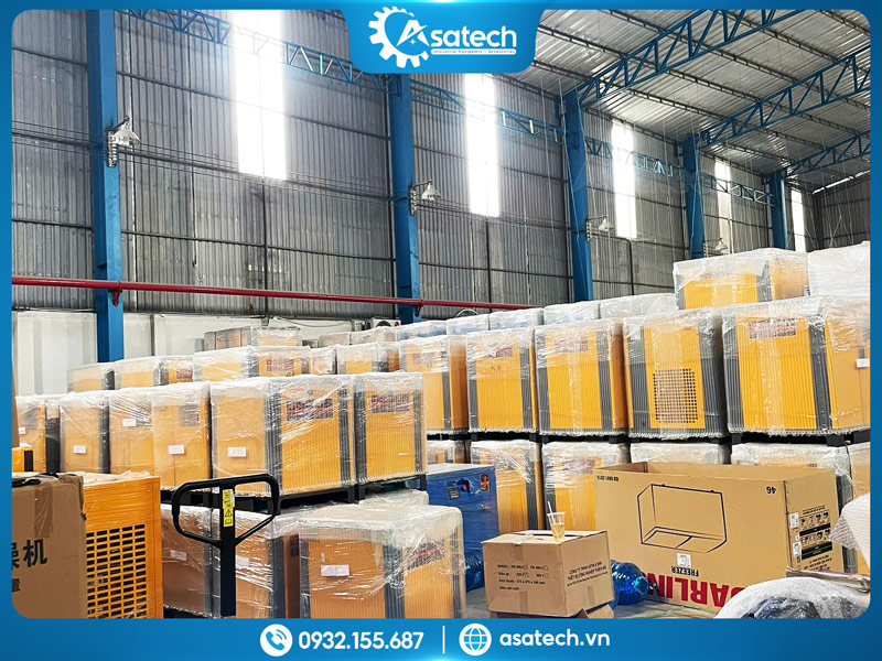 mua máy nén khí trục vít hàng chính hãng, sẵn kho Hàng chính hãng, sẵn kho