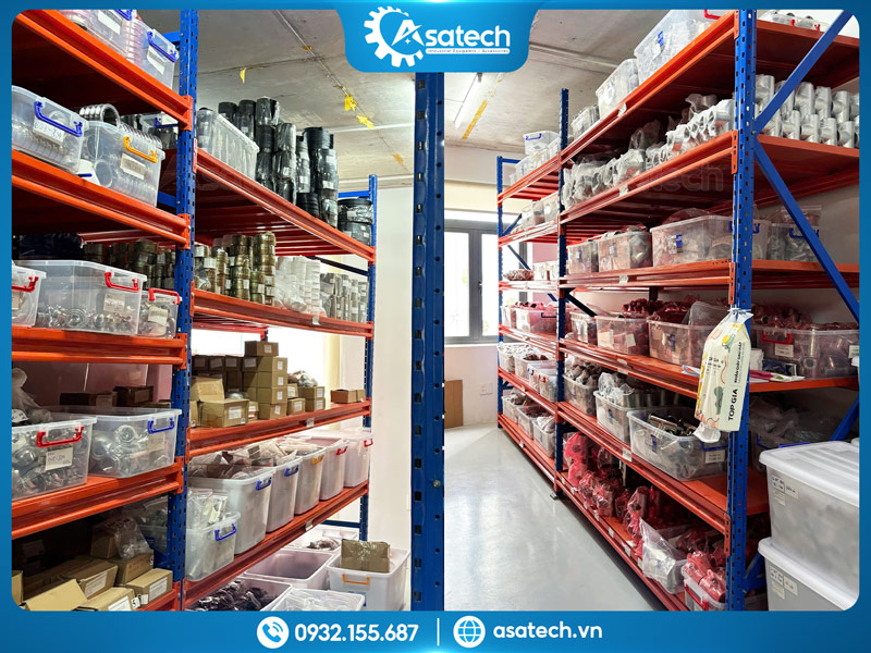 Kho phụ kiện inox vi sinh tại Asatech