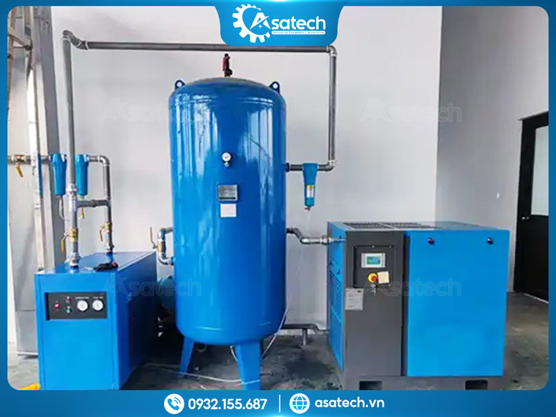 Lắp đặt hệ thống máy nén khí trục vít cho nhà máy mới Lắp đặt hệ thống máy nén khí trục vít cho nhà máy mới