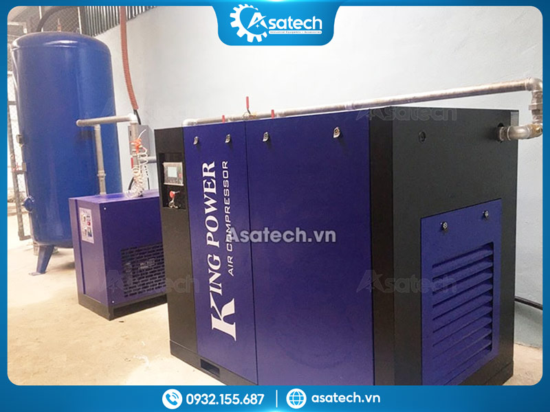 mua máy nén khí trục vít King Power Máy nén khí trục vít King Power