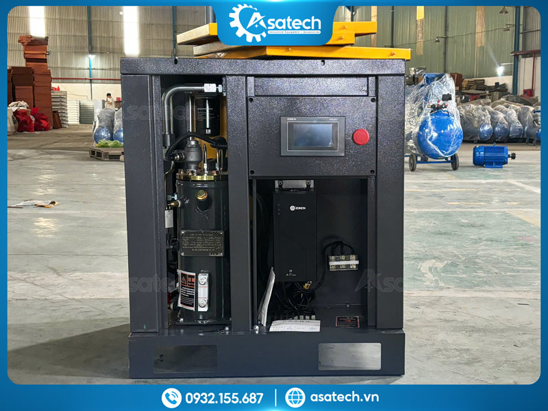 Khí nén sạch ngành nước giải khát - Máy nén khí trục vít không dầu Máy nén khí trục vít không dầu