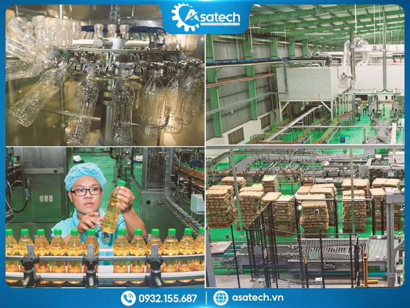 Máy nén khí trục vít không dầu - Khí nén sạch trong nhà máy nước giải khát Khí nén sạch trong nhà máy nước giải khát