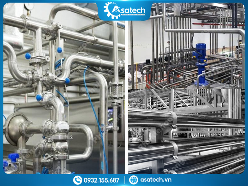 Phân biệt inox công nghiệp và inox vi sinh Phân biệt inox công nghiệp và inox vi sinh