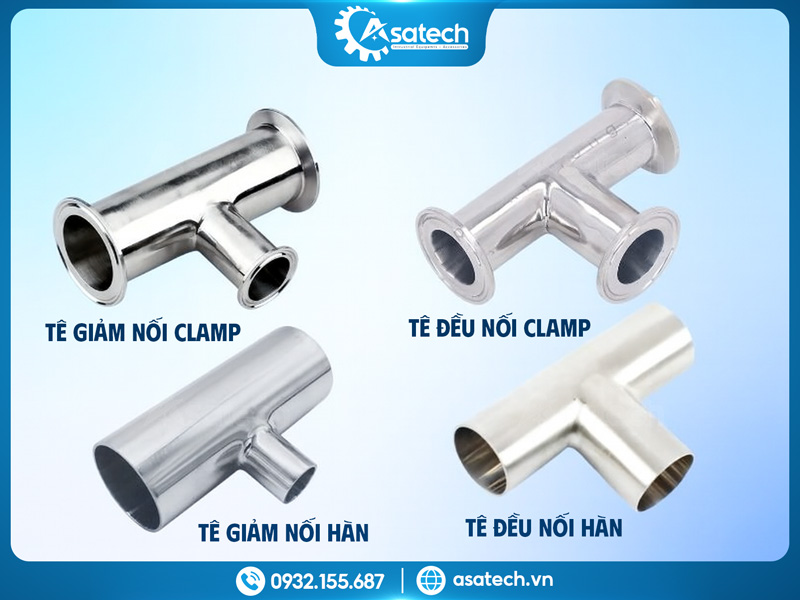 So sánh tê inox vi sinh 