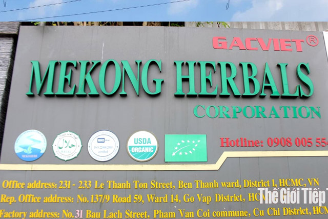 Bàn giao bơm thực phẩm cho công ty CP Mekong Herbals Bàn giao bơm thực phẩm cho công ty CP Mekong Herbals