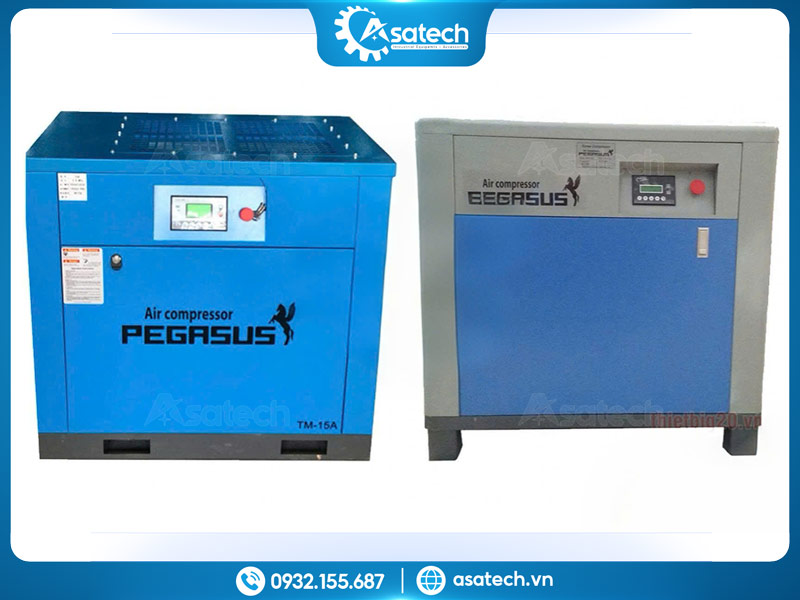 Máy nén khí trục vít Inverter và máy nén khí trục vít thường Máy nén khí trục vít thường và máy nén khí trục vít inverter