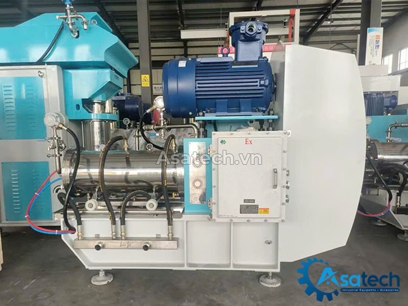 Máy nghiền Rucca DF30F buồng nghiền 30L Máy nghiền năng lượng chuyên sâu Rucca DF30F