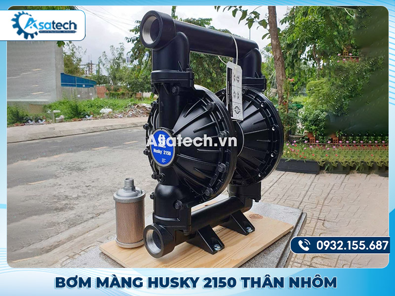 máy bơm màng Husky 2150 thân nhôm máy bơm màng Husky 2150 thân nhôm