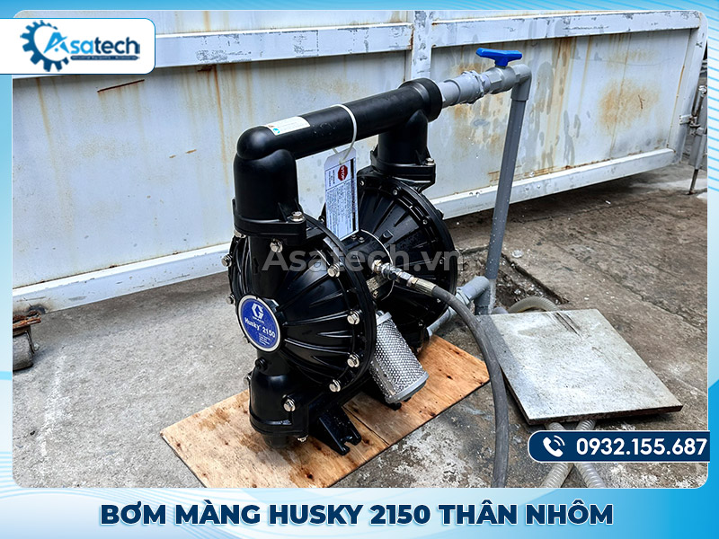 máy bơm màng Husky 2150 thân nhôm máy bơm màng Husky 2150 thân nhôm