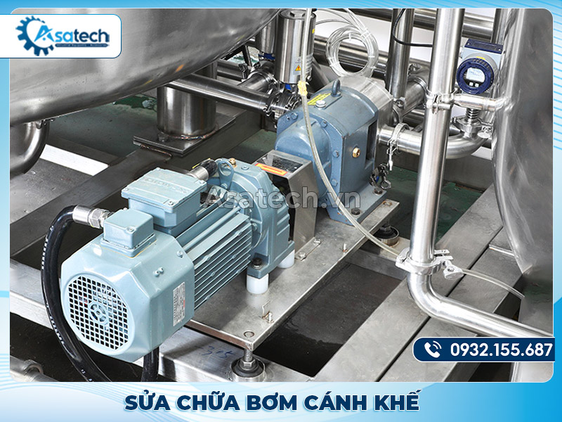 Dịch vụ sửa chữa bơm cánh khế uy tín tại TP HCM