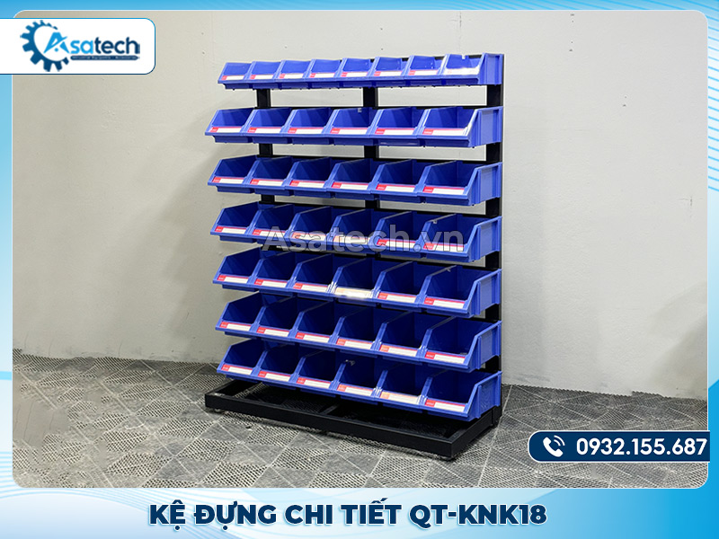 Kệ đựng linh kiện chi tiết QT-HNK18