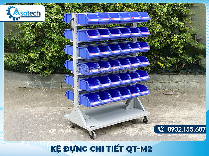 Kệ đựng linh kiện chi tiết QT-M2