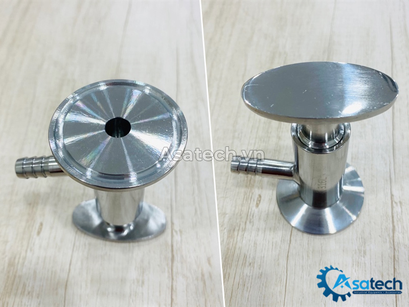 Van lấy mẫu inox vi sinh nối Clamp