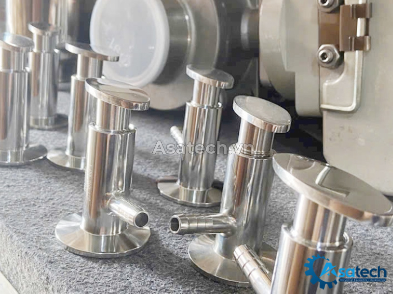 Van lấy mẫu inox vi sinh nối Clamp
