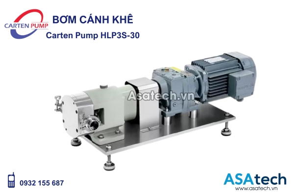Máy Bơm Cánh Khế, Bơm Thực Phẩm, Lobe Pump, Bơm Nhũ Tương
