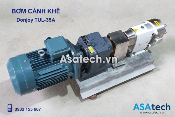 Máy Bơm Cánh Khế, Bơm Thực Phẩm, Lobe Pump, Bơm Nhũ Tương