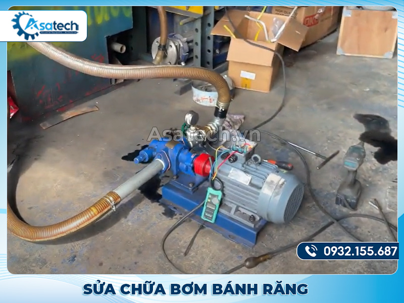 Địa điểm sửa chữa bơm thủy lực bánh răng tại TPHCM