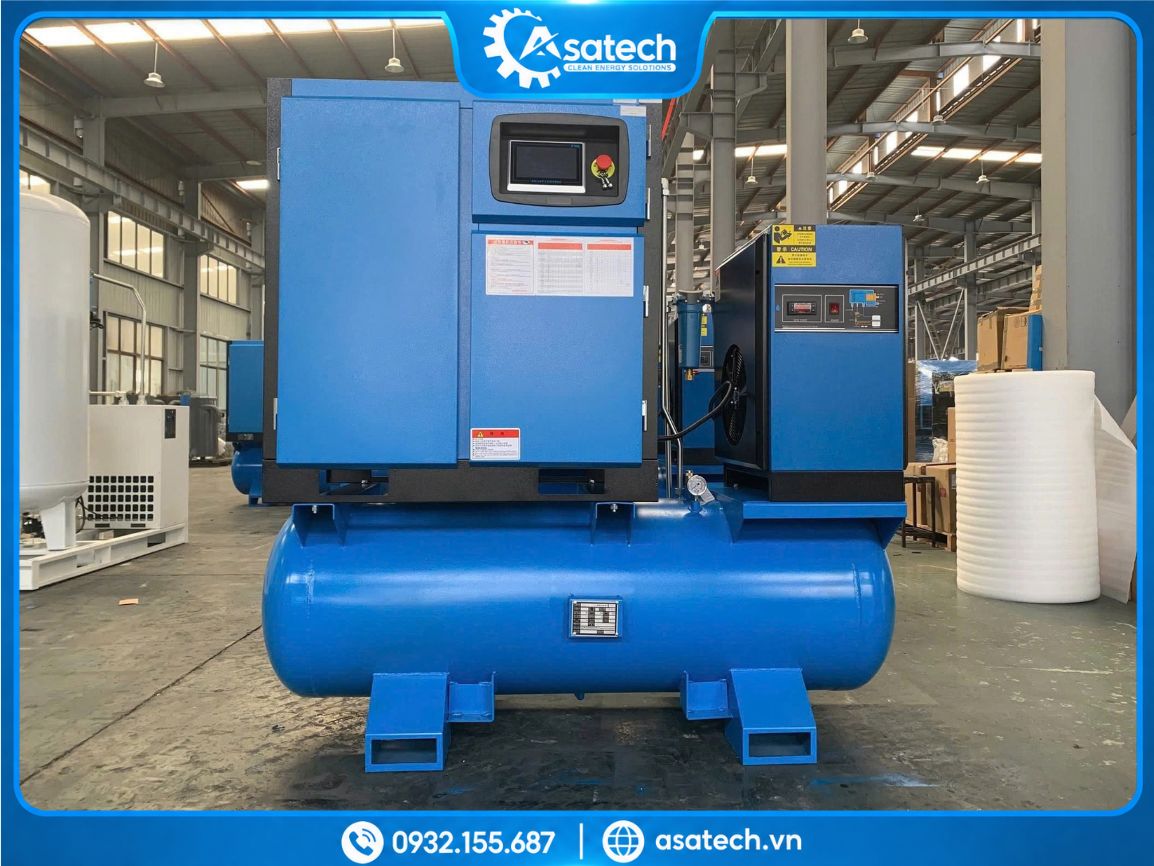 máy nén khí trục vít mv 20a saman