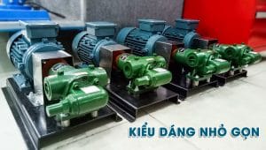 Máy bơm bánh răng ăn khớp trong GG195
