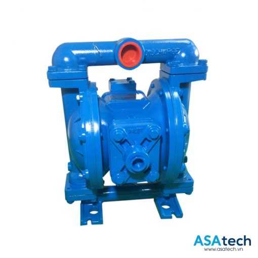 Bơm màng sandpiper 1" S1F có kết cấu thân nhôm chắc chắn, vận hành bằng khí nén cho độ êm hoàn hảo.